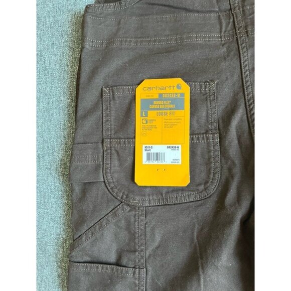 CARHARTT RUGGED FLEX CANVAS BID OVERALL  XS (0-2) Women’s OR2438-W NWT - Picture 3 of 9